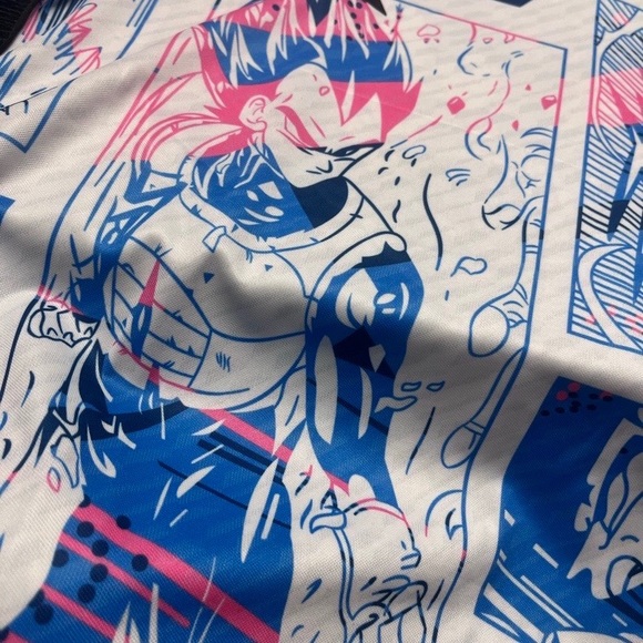 Japan anime dragon ball jersey goku vegeta - Picture 7 of 9
